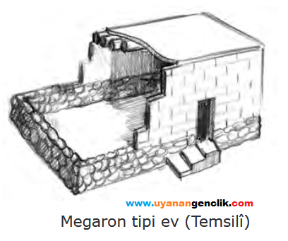 megaron tipi evler